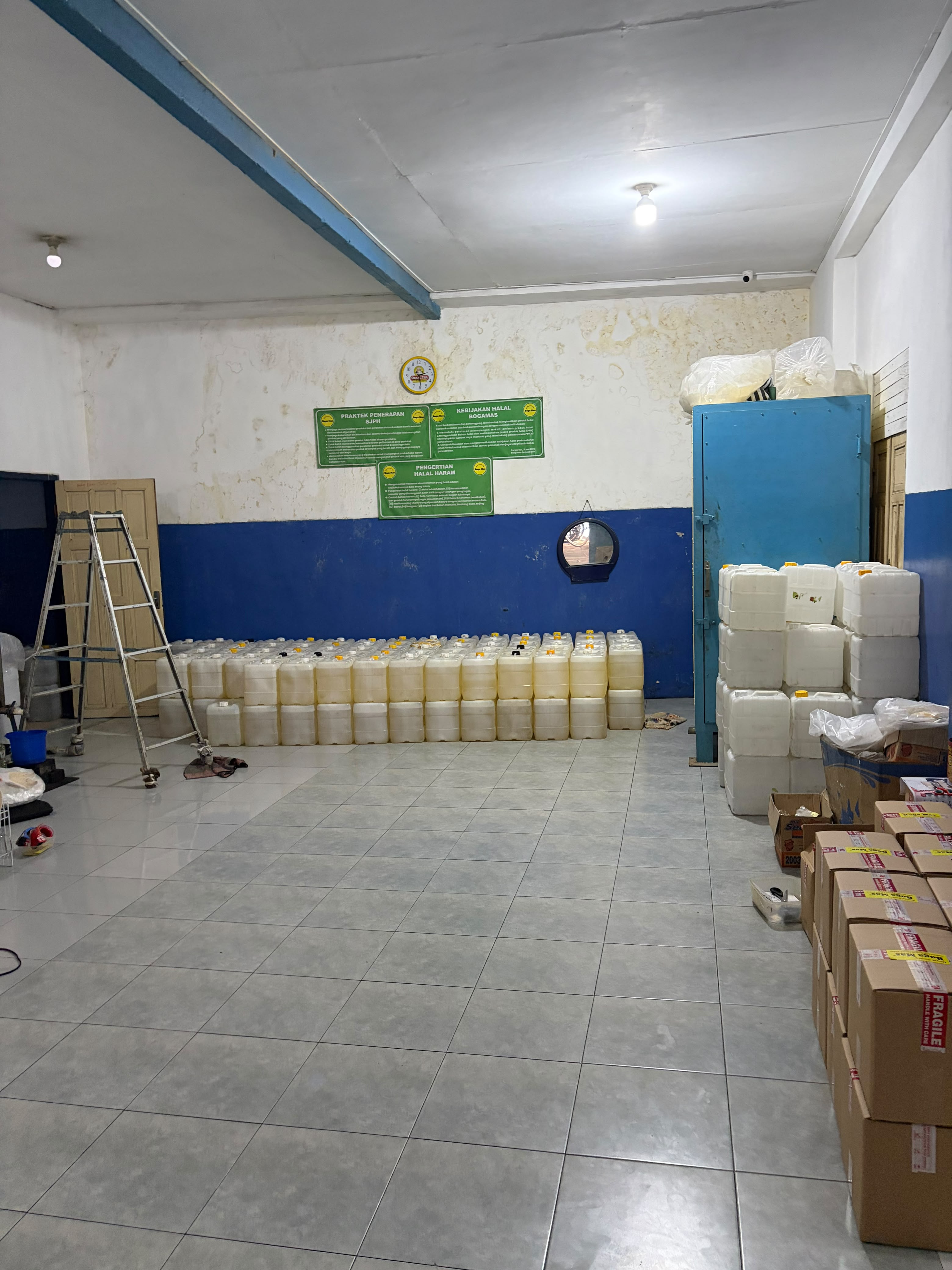 Global Optima Distribusi coconut processing activity