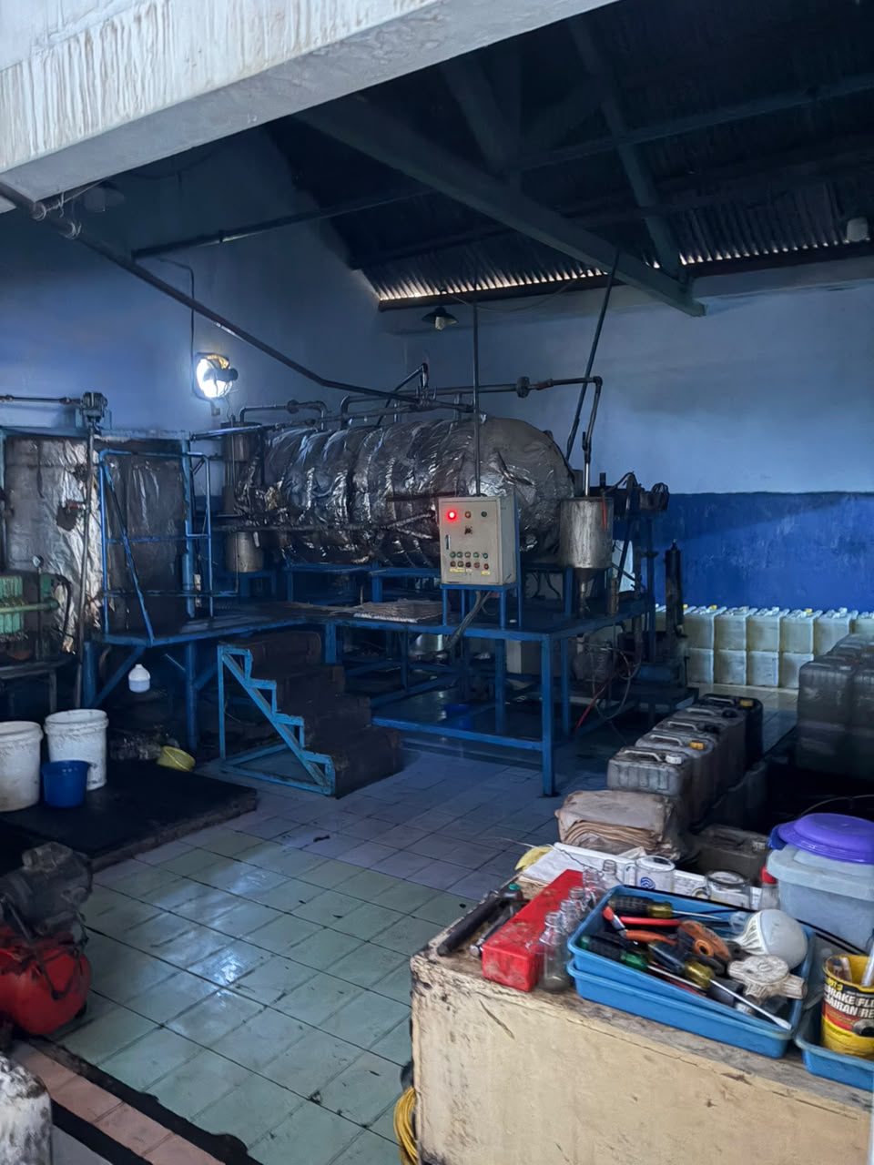 Global Optima Distribusi coconut processing activity